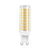 Bombilla LED G9 con pin, lámpara G4, 12 V, luz neutra, 9 W, pin de dos pines, 220 V, fuente de luz estroboscópica de tres colores