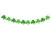 Irish Festival Party Decoration Clover Flag Banner St Patrick's Day Pingente Trevo Charme
