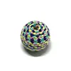 Venda Quente 23mm Colorido Perfurado Brinquedos para Gatos Resistentes ao Desgaste e Arranhões Chaveiro com Contas DIY Brincos Corrente de Bolsa Acessórios de Joias