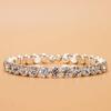 Pulseira de Flor Explosiva Transfronteiriça Corrente Garra Elástica Diamante Pulseira Joias Nupciais B4094