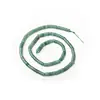 Venta directa de fábrica 2*4mm ángulo recto redondo piedra natural cristal jade cuentas sueltas accesorios para joyería DIY accesorios para pulseras