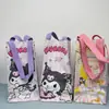 Bolsa de mano de caricatura Kuromi, Stitch, Chihuahua, Cinnamoroll, de alta calidad, linda y elegante, bolsa para botella de agua, bolsa de almacenamiento impermeable