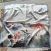 Directo de fábrica pañuelos de seda para mujer de alta gama 100% seda de morera pañuelos de verano con temperamento protectores solares al por mayor