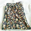 Calças Térmicas Dupla Face Escovadas para Outono e Inverno, Leggings Aderentes à Prova de Frio, Calças Térmicas com Forro de Lã, Calças Florais de Alta Elasticidade