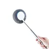 Cepillo para ollas de acero inoxidable 304 con mango largo, colgante, para limpieza de cocina del hogar, cepillo de acero para lavar platos, reemplazo para estropajo de acero, venta al por mayor