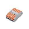 Terminal de Conexión Rápida Pct Conector de Cable Tipo Pulsador Conector de Acoplamiento para Iluminación Pct Conector Dos en Dos