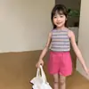 Ropa Infantil Transfronteriza Verano Nuevos Shorts para Niños Pequeños y Medianos Pantalones Casuales Pantalones Deportivos para Niños Pantalones de Playa de Punto Pantalones Versátiles