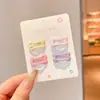 Presilhas de Cabelo Estrela Colorida para Mulheres Franja Lateral Doce Cabelos de Bebê BB Clips Crianças Fofas Estrelas de Cinco Pontas Presilhas de Cabelo Headwear