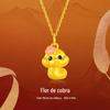 Bolsa Dourada Pingente de Cobra Dourado Prateado Ano de Aniversário Feminino Signo de Cobra Pingente de Esmalte Dourado 5D Presente de Aniversário para Namorada