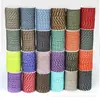 Paquete de 100m Paracord de 7 Hilos para Exteriores 4mm Hilo para Tejer Pulseras de Paracord Entusiastas Militares Paracord de Supervivencia de 7 Hilos