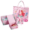 Caja de Regalo de Cumpleaños de Princesa Sirena Linda para Niños Caja Vacía Caja de Regalo Caja de Regalo Juguete Ropa Caja de Regalo