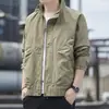 Chaqueta de cuello mao estilo americano para hombre, otoño 2026 nueva, casual, versátil, corte holgado, chaqueta de trabajo, top para hombre, transfronterizo