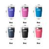 Taza de Café de 8 oz Acero Inoxidable 304 Taza Plegable Mini Sencilla Taza de Agua para el Hogar Portátil Oficina Taza Térmica Personalizable