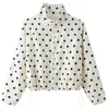 Chaqueta de Mujer con Cremallera de Manga Larga Popular en AliExpress Europa Transfronteriza INS
