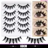 Fábrica de Pestañas Postizas DINGSEN Sudeste Asiático Europa América Densas Naturales Maquillaje Natural Pestañas de Cosplay Pestañas de Una Sola Pieza