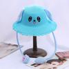 Sombrero de paja para niños verano protector solar sombrero parasol las orejas se moverán sombrero de conejo atracciones turísticas fabricantes mayoreo un pellizco se moverá
