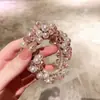 Celebridade da Internet Exclusiva Faixa de Cabeça de Pérola Simples Elegante Faixa de Cabelo de Cristal Simples Elástico para Rabo de Cavalo Durável Acessório de Cabeça para Mulheres