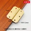Bisagra Amarilla de 180 Grados para Puerta Plana, Bisagra Plegable, Bisagra Desmontable, Colección de Bisagras Plegables para Puertas de Madera de Armario