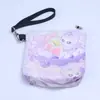 Bolsa de Armazenamento de Moedas para Celular, Bolsa de Pulso Personalizada com Fotos, Bolsa de Mão de Menina de Anime Desenho Animado, Lona Jacquard Personalizada