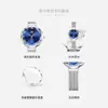 Los Relojes de la Marca Opk se Venden Bien a Través de las Fronteras, Exquisito y Elegante Espejo Cortado en Diamante Reloj de Cuarzo Impermeable para Mujer Reloj de Mujer