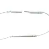 Hoja de electrodo de fisioterapia 4*8cm no tejida autoadhesiva conductora parche de masaje para rehabilitación de cuello y hombro pasta pasta agujero 2.0