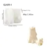 Molde de Silicone Animal Cartoon 3D Coelho Gato Filhote Molde para Bolo Mousse Vela Perfumada Sabão Artesanal Gesso