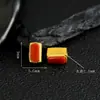Prata 925 Banhada com Acessórios de Flor de Peônia Vermelha do Sul Pulseira DIY Acessórios de Corda Trançada Contas de Prata Antiga