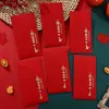 2026 Ano do Cavalo Mil Yuan Dez Mil Yuan Cem Yuan Envelope Vermelho Duro Alto Padrão Festival da Primavera Ano Novo Estilo Chinês Bolsa Envelope Vermelho