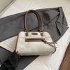 Bolsa Retrô de Alta Qualidade 2025 Nova Bolsa Feminina Bolsa de Ombro Simples e Versátil para Trabalho e Deslocamento Bolsa Tote de Grande Capacidade