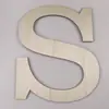Letras Decorativas de Pared 12 pulgadas Letras de Madera Grandes E Letras en Blanco sin Terminar Letras de Madera DIY Hogar Fiesta