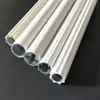 Cortina de Gaze Macia Personalizada Acessórios para Trilho de Cortina de Metal Liga de Alumínio Tubo Redondo Motor para Persianas Rolantes Elétricas Gaze Macia Vários Tubos