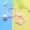 Nuevo Estilo Llavero Acrílico con Estrella de Cinco Puntas, Colgante de Color Caramelo, Fresco Accesorio de Primavera y Verano para Bolsos