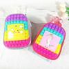 Bolsa de unicornio de dibujos animados linda de escuela japonesa para jardín de infantes, mochila escolar de silicona, juguetes educativos, bolsa de hombro para niños, fabricantes