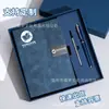Caixa de Presente Personalizada para Caderno Conjunto Caderno A5 Executivo com Capa de Couro Macio Caderno de Alto Valor com Logotipo Personalizado