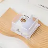 Caja de embalaje para pastel de tiramisú en corte grueso, transparente, cuadrada, caja de embalaje para caja de embalaje para tarta de mousse de corte occidental, lasaña