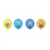 Decoraciones Transfronterizas para Fiesta de Cumpleaños Tema Xiao Huang Banner Topper para Pastel Bandera Set de Globos