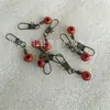 Venta al por mayor de fábrica frijoles espaciadores para pesca en el mar conector de frijol para pesca en el mar accesorios para aparejos de pesca frijoles espaciadores para aparejos de pesca