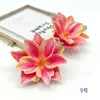 Simulación de Boda Flor Estrella de la Suerte Flor de Magnolia Flor Artificial Pasador de Pelo Tocado Paquete de Materiales con Guirnalda para el Hogar Accesorios de Fotografía