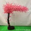 Árbol de Flor de Durazno Artificial al por Mayor Árbol de Durazno Artificial Grande Decorativo Árbol de Flor de Ciruelo Falso Árbol de Flor de Cerezo Estilismo para Bodas y Vestíbulos de Hoteles