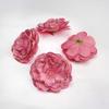 Cabeza de Rosa Multicapa Simulada de 5 cm Flor de Seda Lulian Boda Decoración del Hogar DIY Hecho a Mano Accesorios para el Cabello Accesorios de Flores Falsas