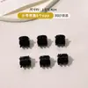 Pinza para el Pelo de Calabaza Negra Pequeña para Cola de Caballo Alta para Mujeres, Pinza Lateral de Peinado de Nuevo Estilo de Alta Gama 2026, Accesorio para el Cabello