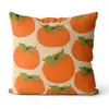 Cojín de cabecera auspicioso estilo chino con diseño de caqui, Almohada de sofá para celebración de inauguración temática de frutas, Cojín de cama, Al por mayor