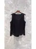Chaleco interior fino suelto ajustado de verano nuevo versátil base para el trabajo elegante prenda exterior top casual sin mangas
