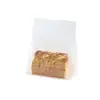 Sacos de embalagem para pão de forma, sacos descartáveis transparentes para embalagem de croissants e mochi, embalagem para panificação de doces e pão de forma fatiado