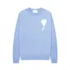 Marca Tendência Estilo Americano Padrão de Coração Unissex High Street Hip-Hop Ins Outono e Inverno Moda Casual Tendência Suéter Versátil com Caimento Relaxado
