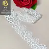 Acessórios de Vestuário Poliéster Seda 3cm Acessórios Lolita Tecido de Renda Pronto Renda Branca Acessórios de Casamento
