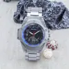 Nuevo Comercio Exterior Más Vendido Tendencia de Moda Reloj para Hombre Hueco Imitación Mecánico Reloj de Cuarzo para Hombre Modelo Popular de Transmisión en Vivo