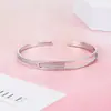 Nuevo Pulsera de Estrella Completa para Mujer Super Brillante Textura de Alta Gama Simple Moda Exquisita Completamente de Diamante Brazalete Abierto 2022