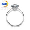 Anel coreano moda zircão imitação casamento diamante anel anel de cauda anel atacado anel