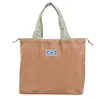 Amazon Bolso Cruzado para Hombro Plegable Portátil Bolso Tote Grande con Cordón Ecológico Bolsa de Compras para Supermercado